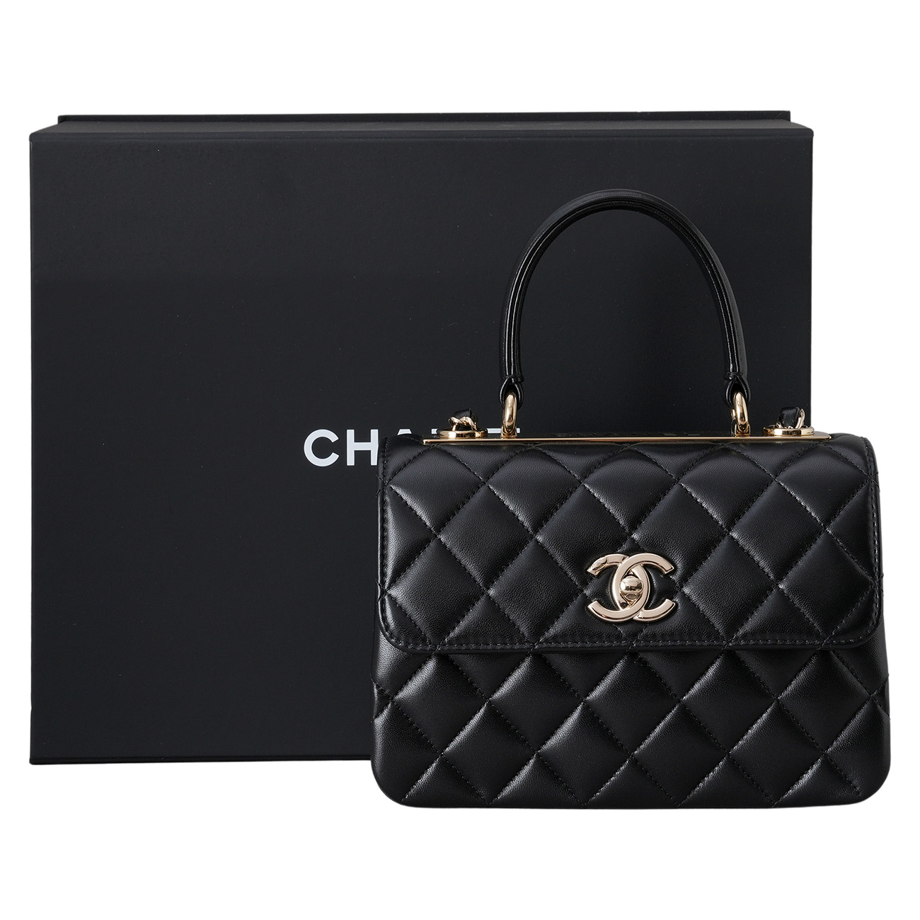 CHANEL(USED)샤넬 AS4654 트렌디 CC 뉴미니 탑 핸들백