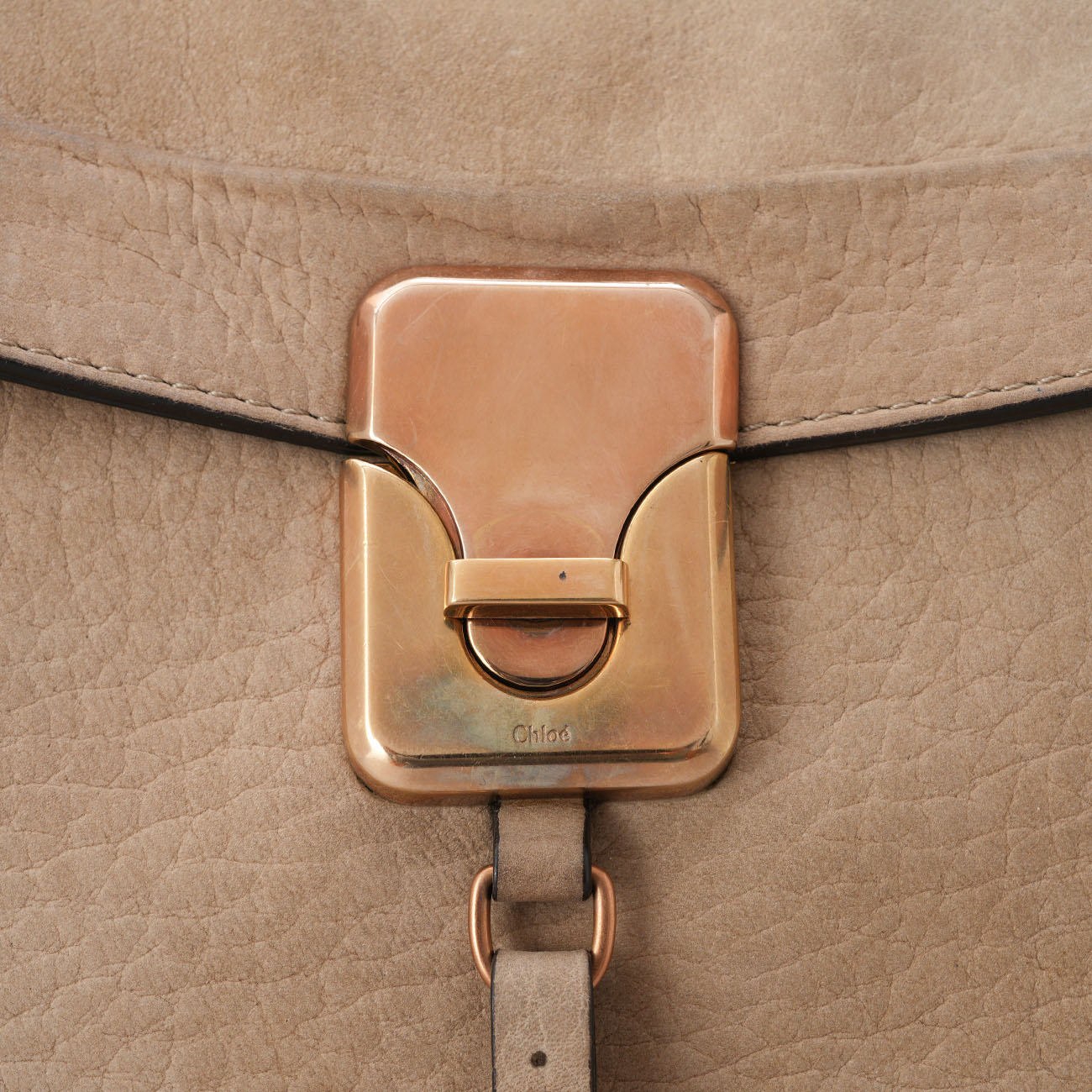 CHLOE(USED)끌로에 스웨이트 토트백