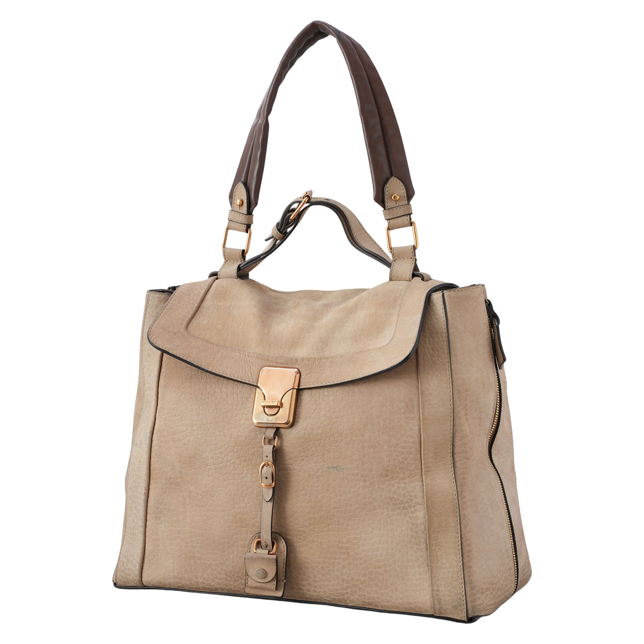 CHLOE(USED)끌로에 스웨이트 토트백