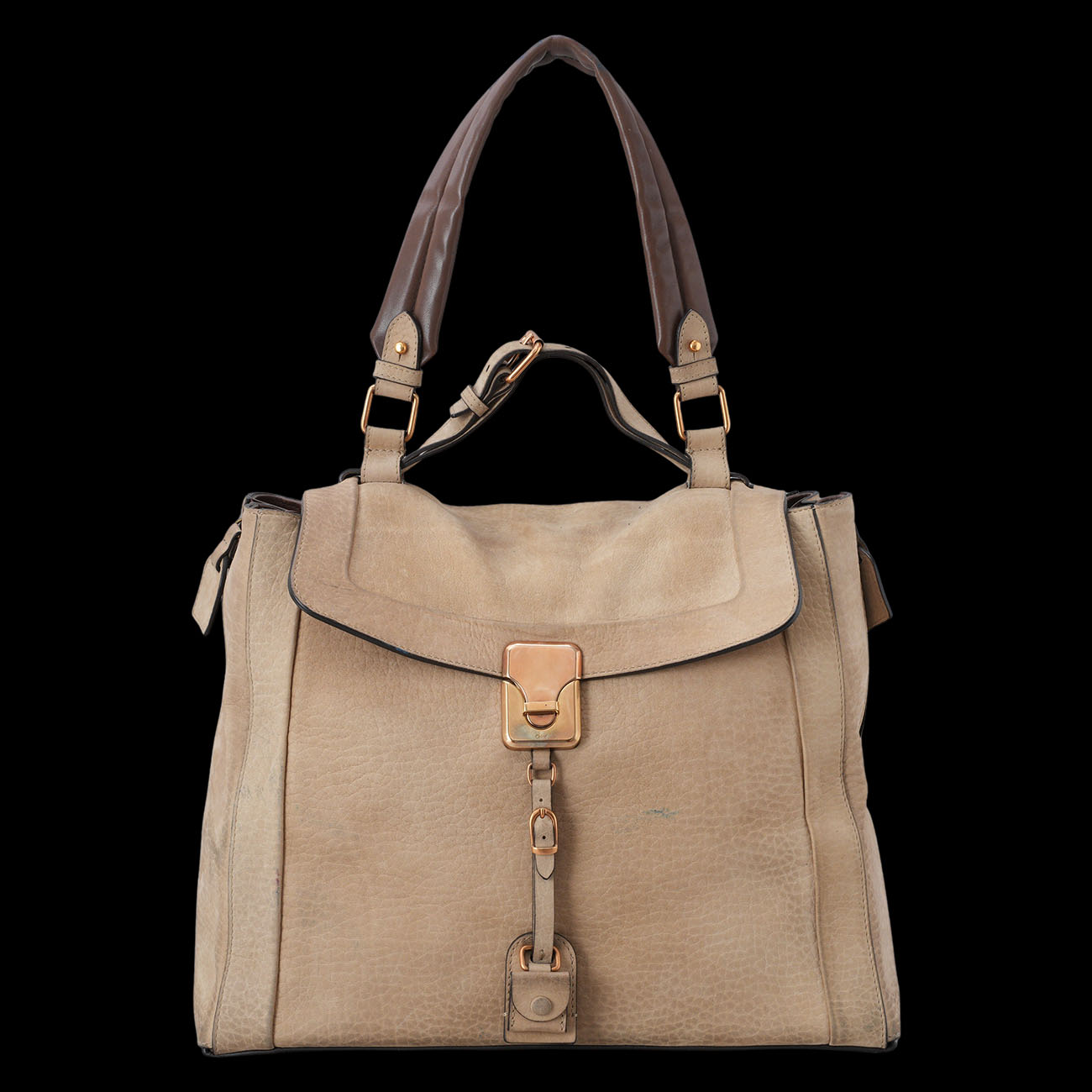 CHLOE(USED)끌로에 스웨이트 토트백