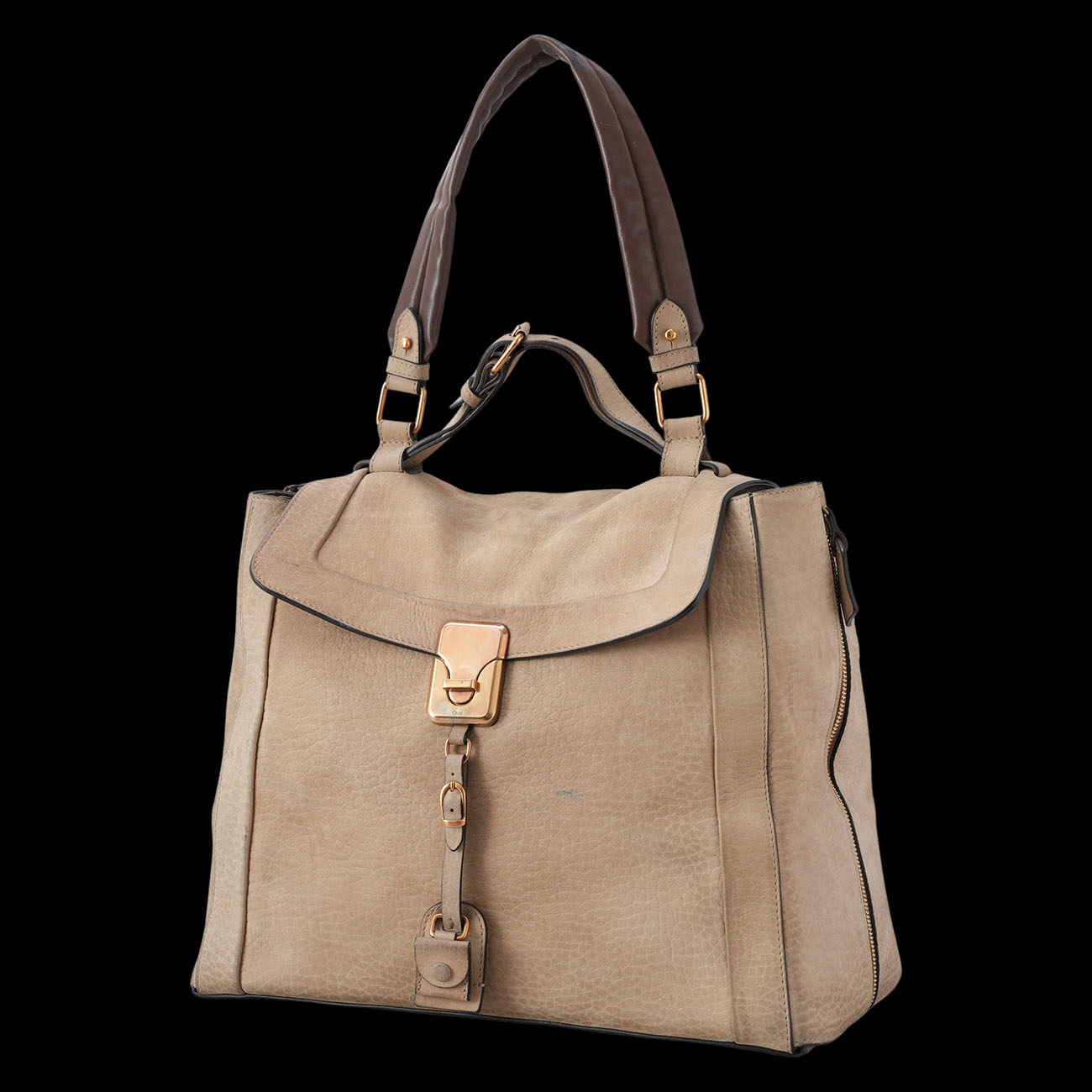 CHLOE(USED)끌로에 스웨이트 토트백