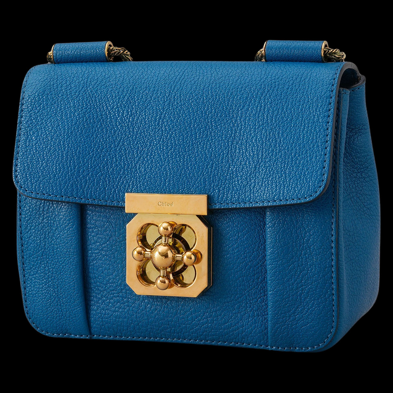 CHLOE(USED)끌로에 엘시 미니 이브닝 체인 숄더백