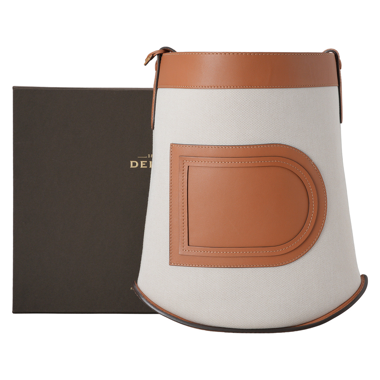 DELVAUX(USED)델보 핀 숄더백
