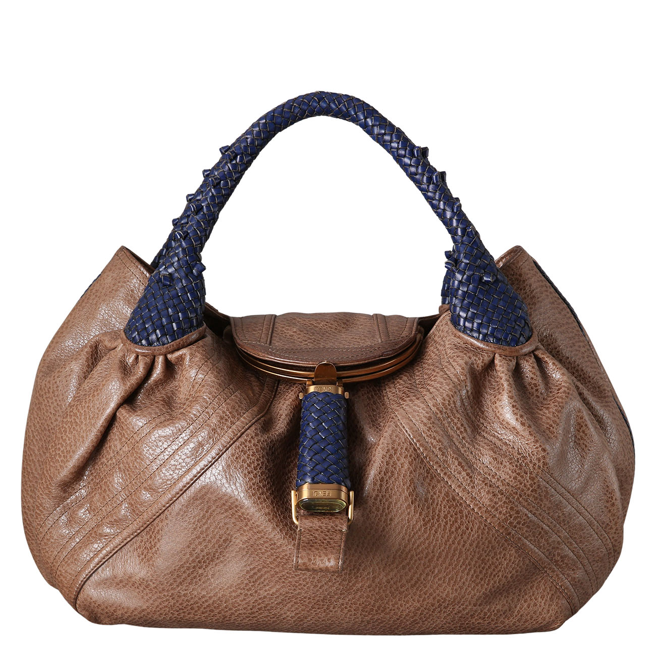 FENDI(USED)펜디 레더 호보 토트백