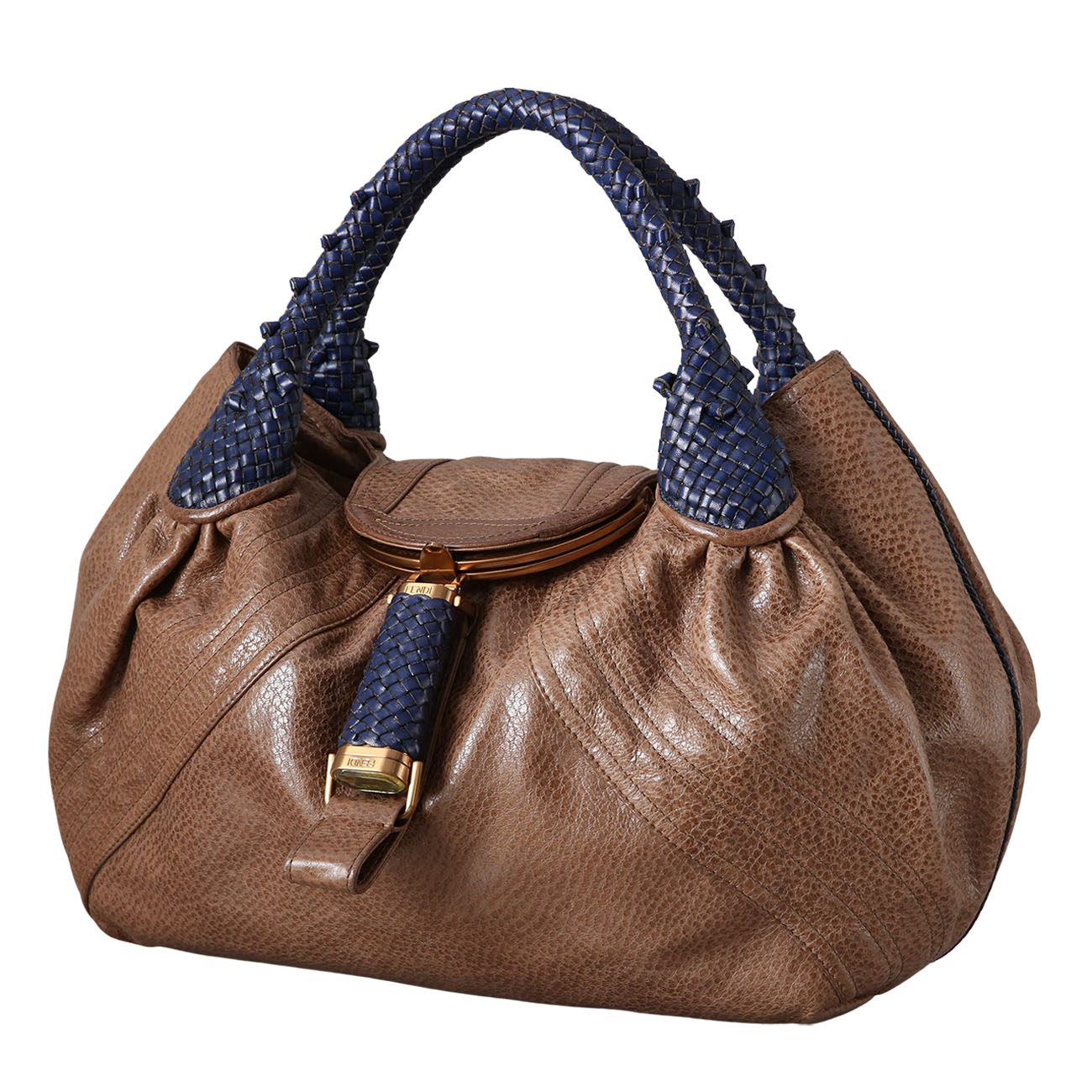 FENDI(USED)펜디 레더 호보 토트백