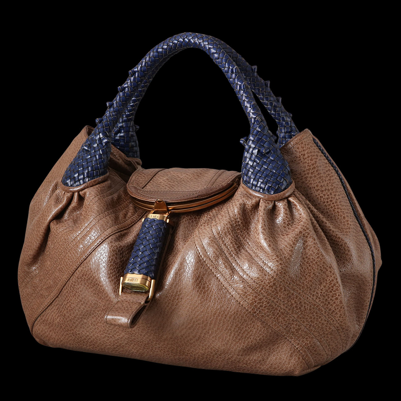 FENDI(USED)펜디 레더 호보 토트백