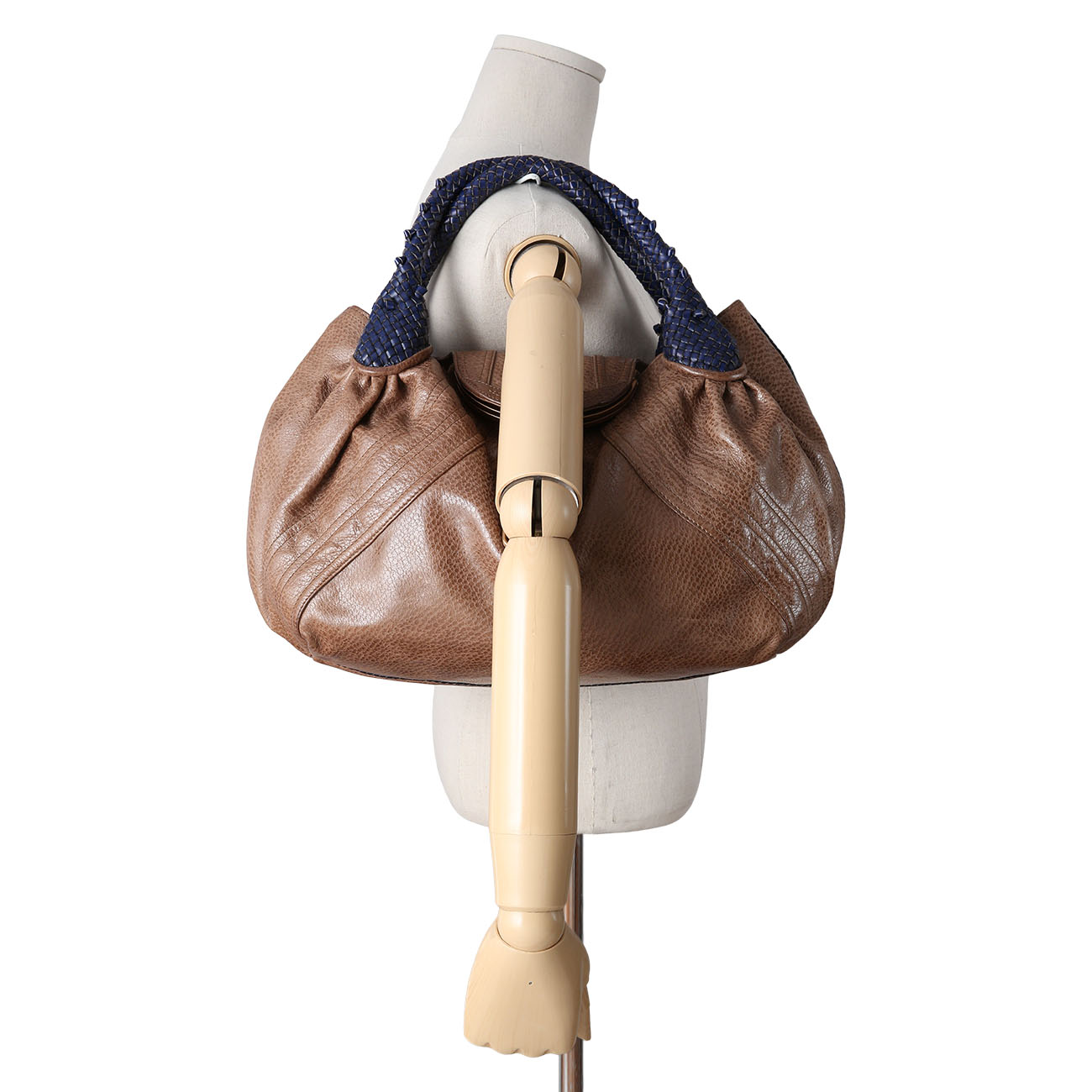 FENDI(USED)펜디 레더 호보 토트백