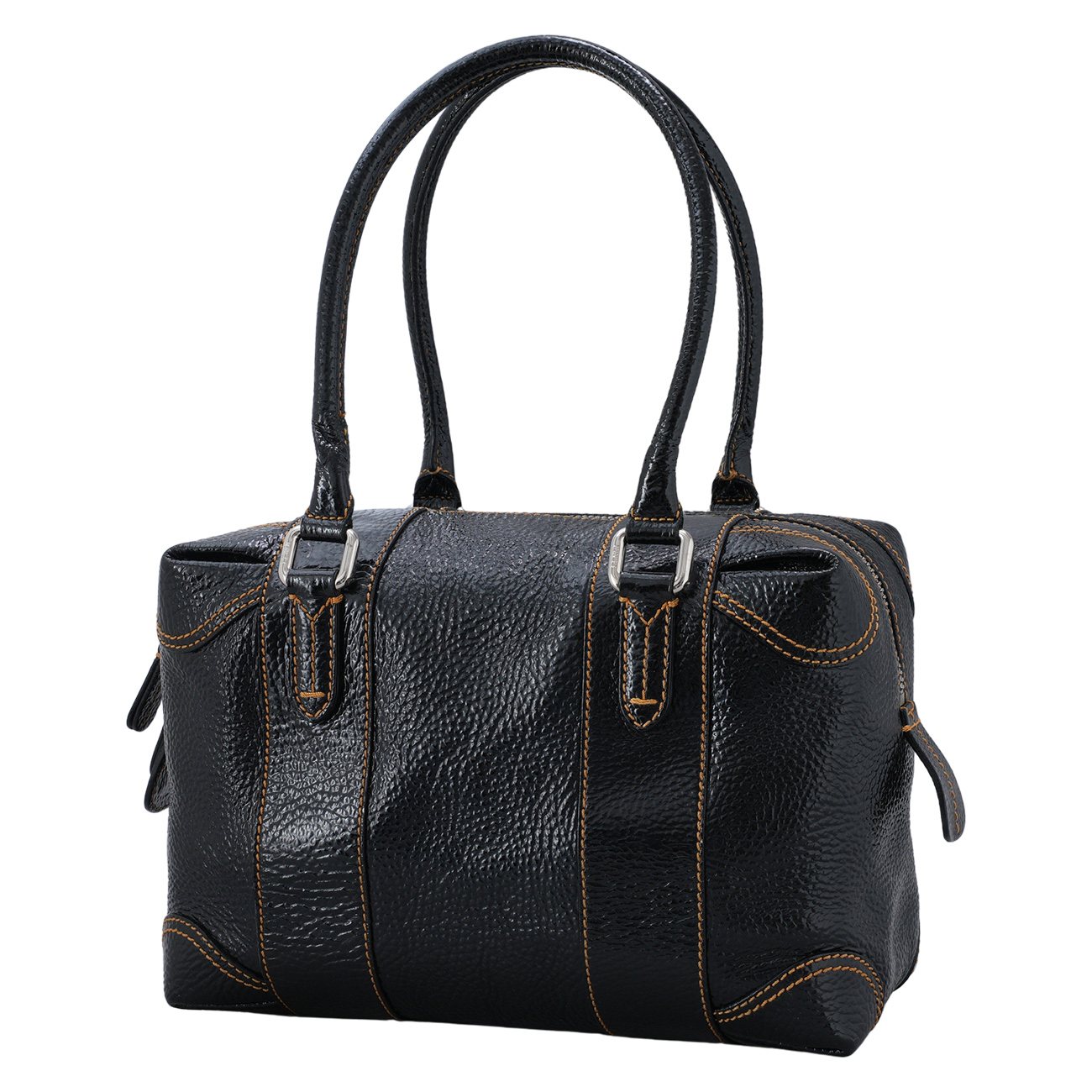 FENDI(USED)펜디 8BL095 샤이니 카프 보스턴백