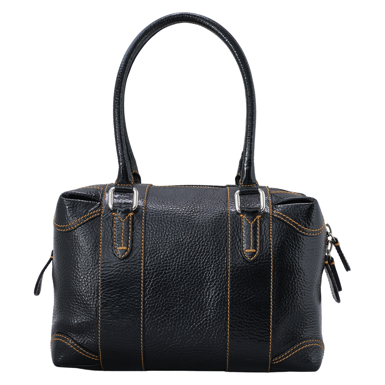 FENDI(USED)펜디 8BL095 샤이니 카프 보스턴백