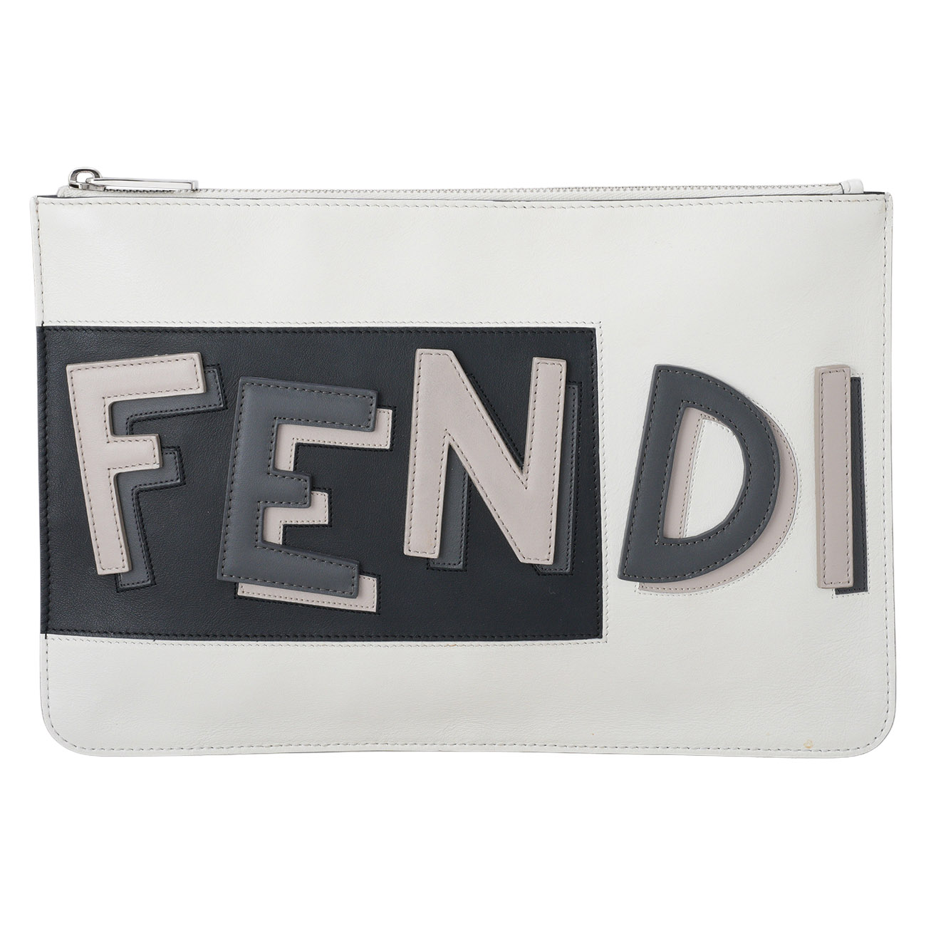 FENDI(USED)펜디 7N0078 로고 클러치