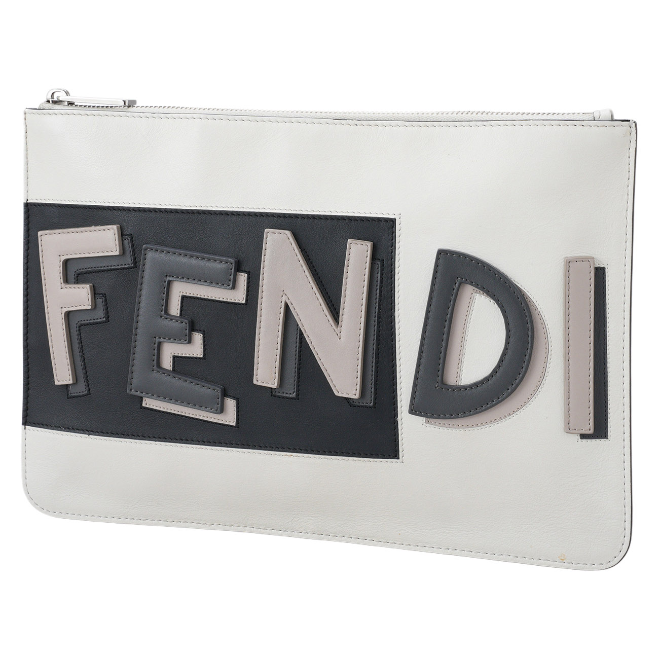 FENDI(USED)펜디 7N0078 로고 클러치