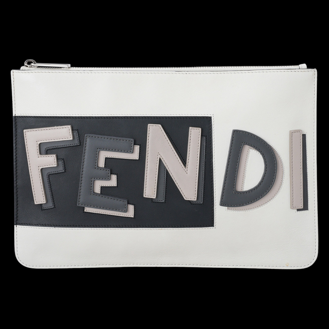 FENDI(USED)펜디 7N0078 로고 클러치