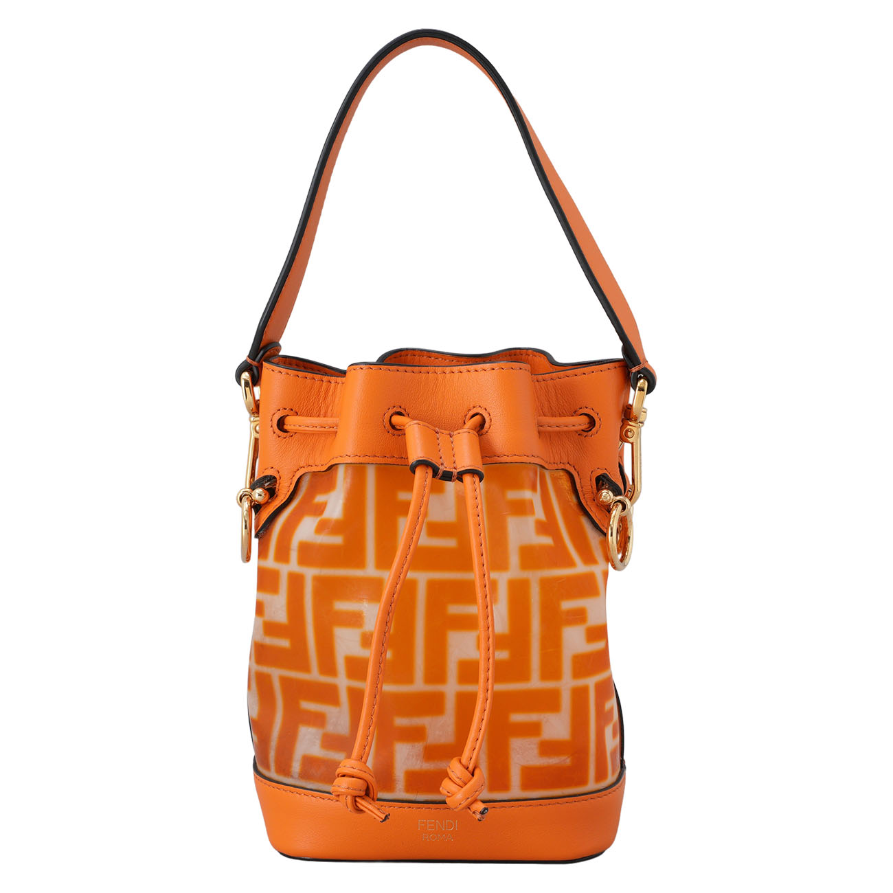 FENDI(USED)펜디 8BS010 PVC 몬트레조 미니 버킷백