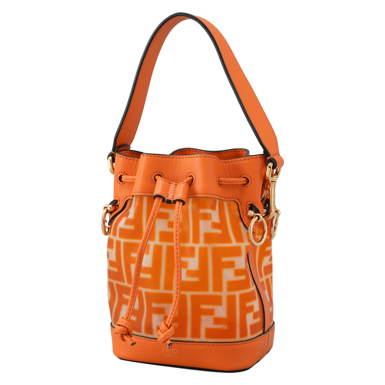 FENDI(USED)펜디 8BS010 PVC 몬트레조 미니 버킷백