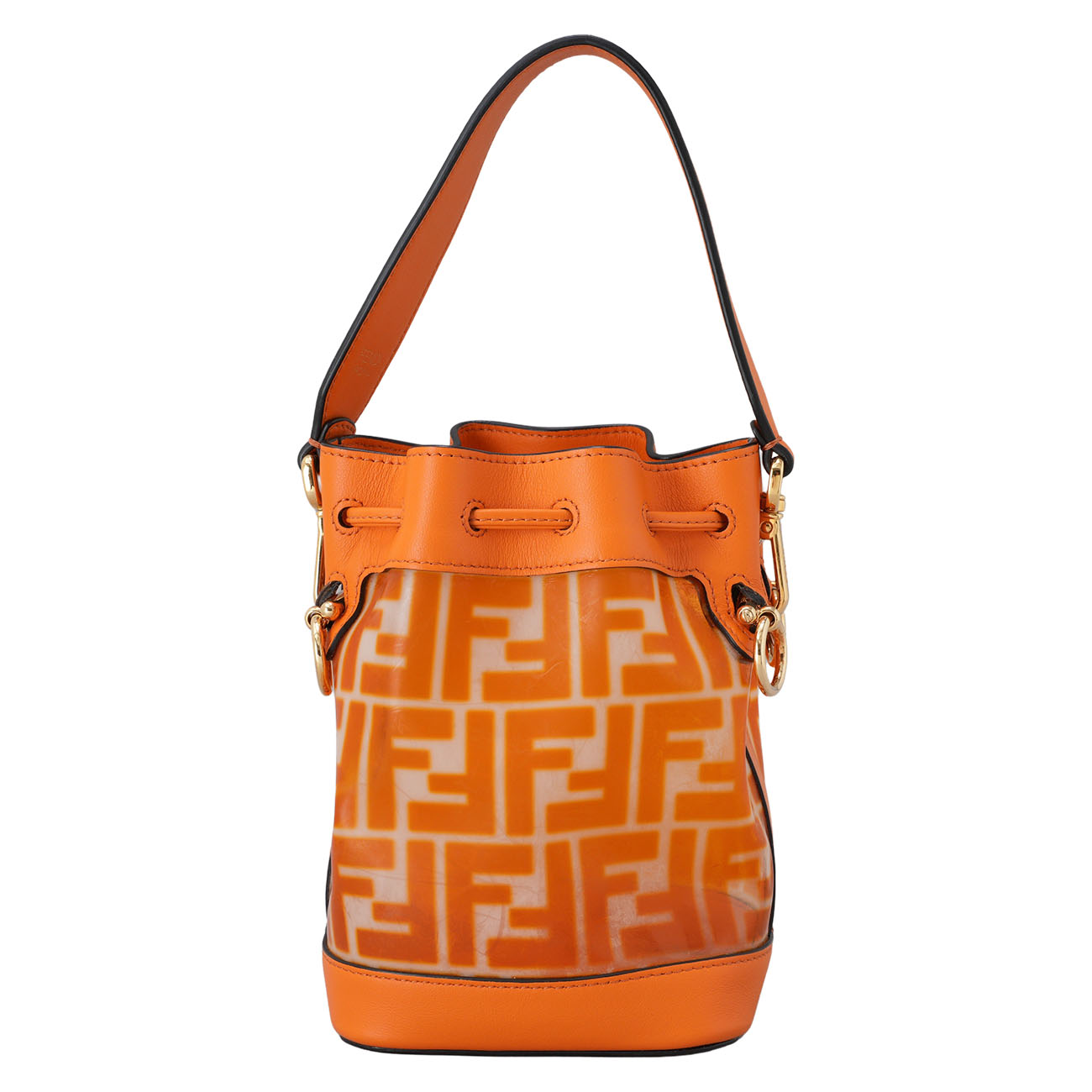 FENDI(USED)펜디 8BS010 PVC 몬트레조 미니 버킷백