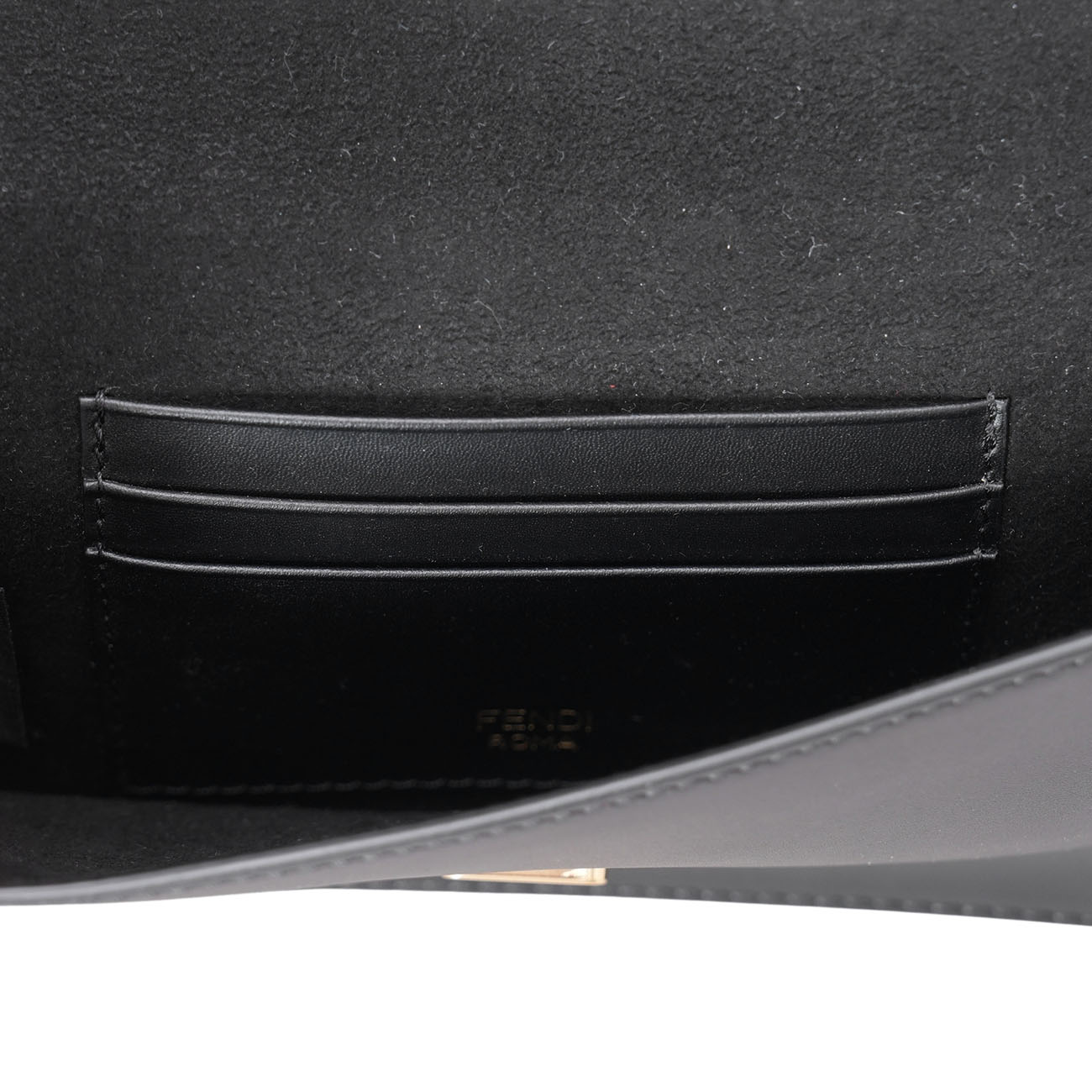 FENDI(USED)펜디 플랫 바게트 숄더백