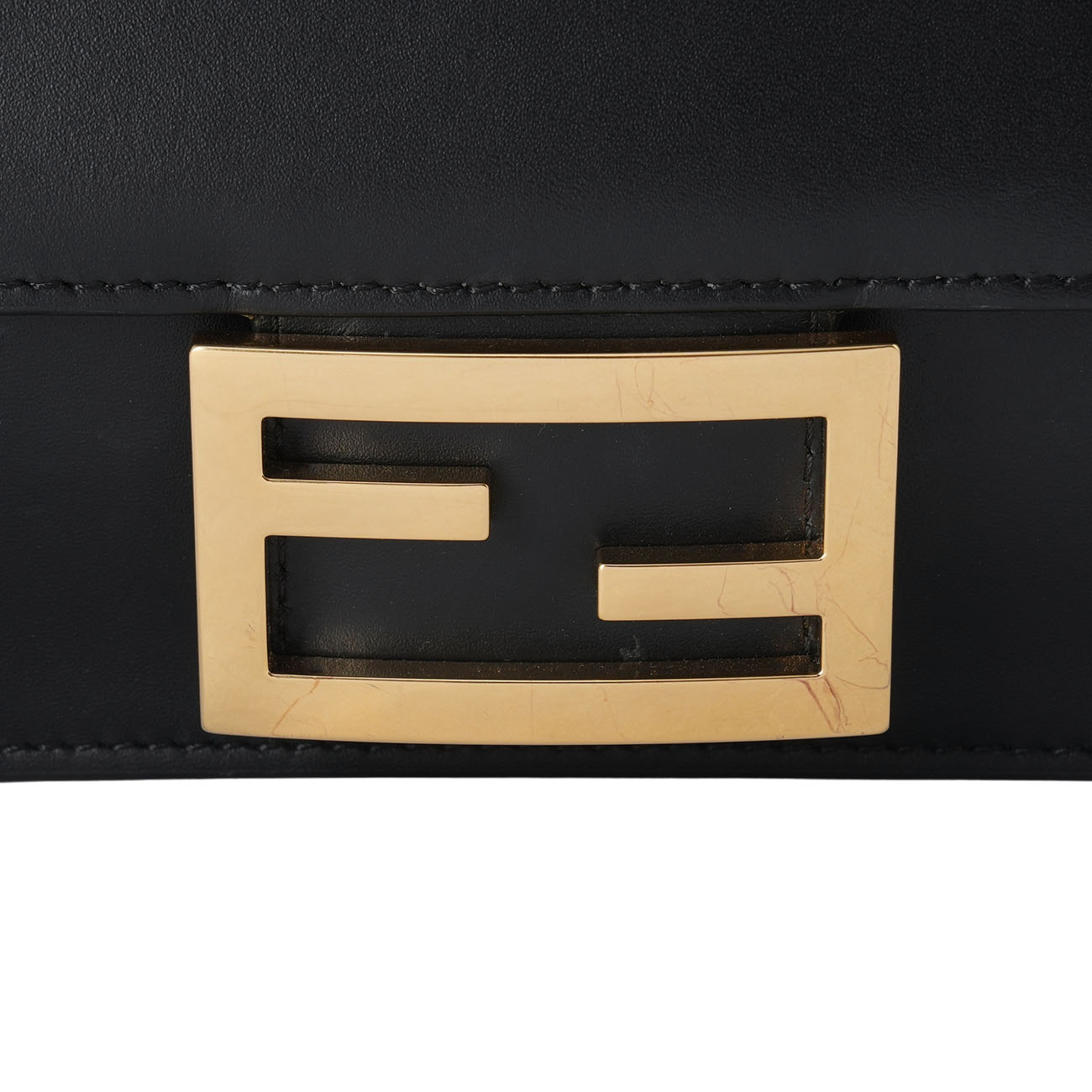 FENDI(USED)펜디 플랫 바게트 숄더백