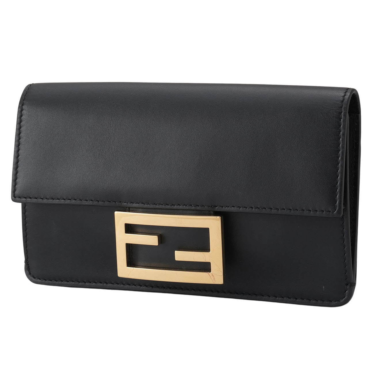 FENDI(USED)펜디 플랫 바게트 숄더백