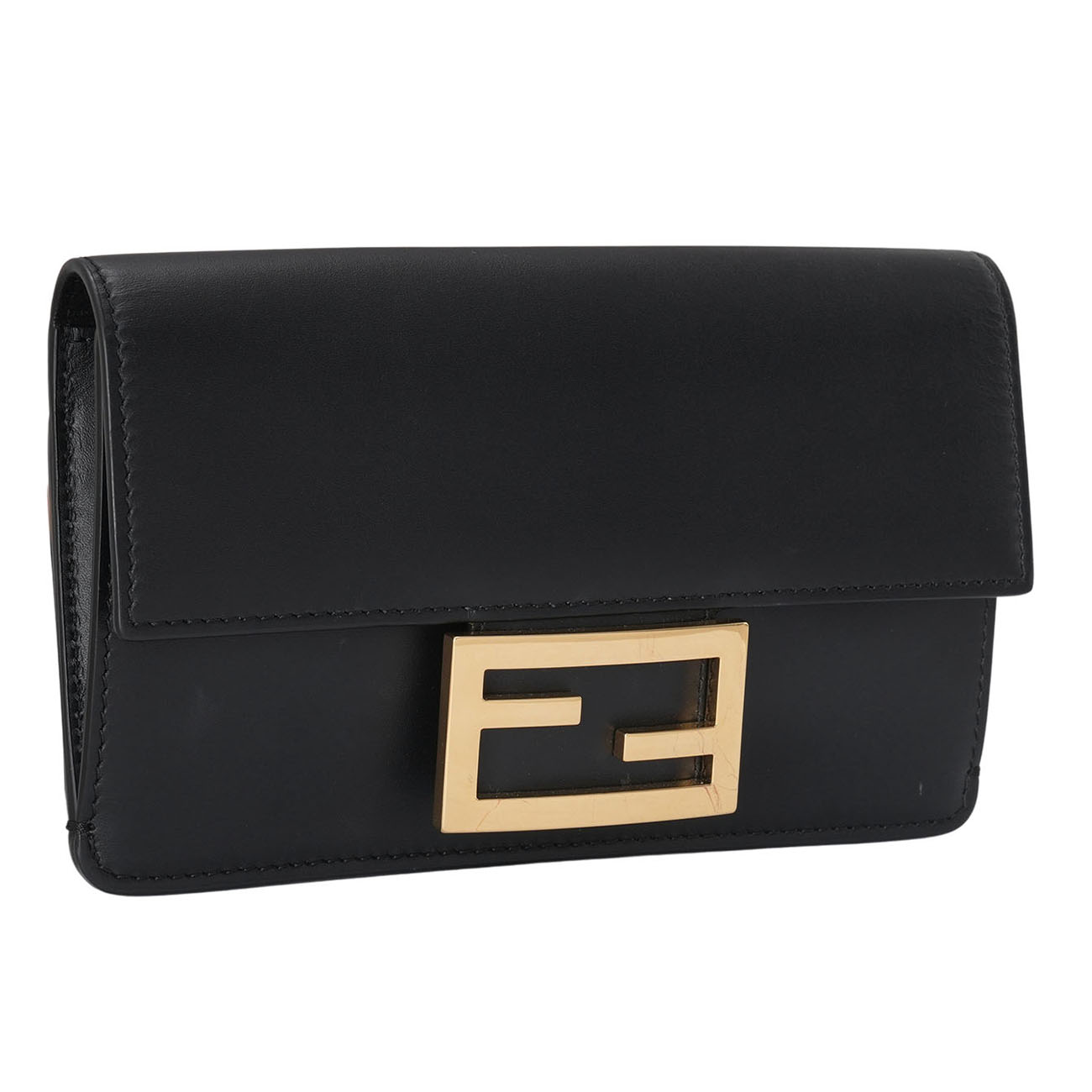 FENDI(USED)펜디 플랫 바게트 숄더백