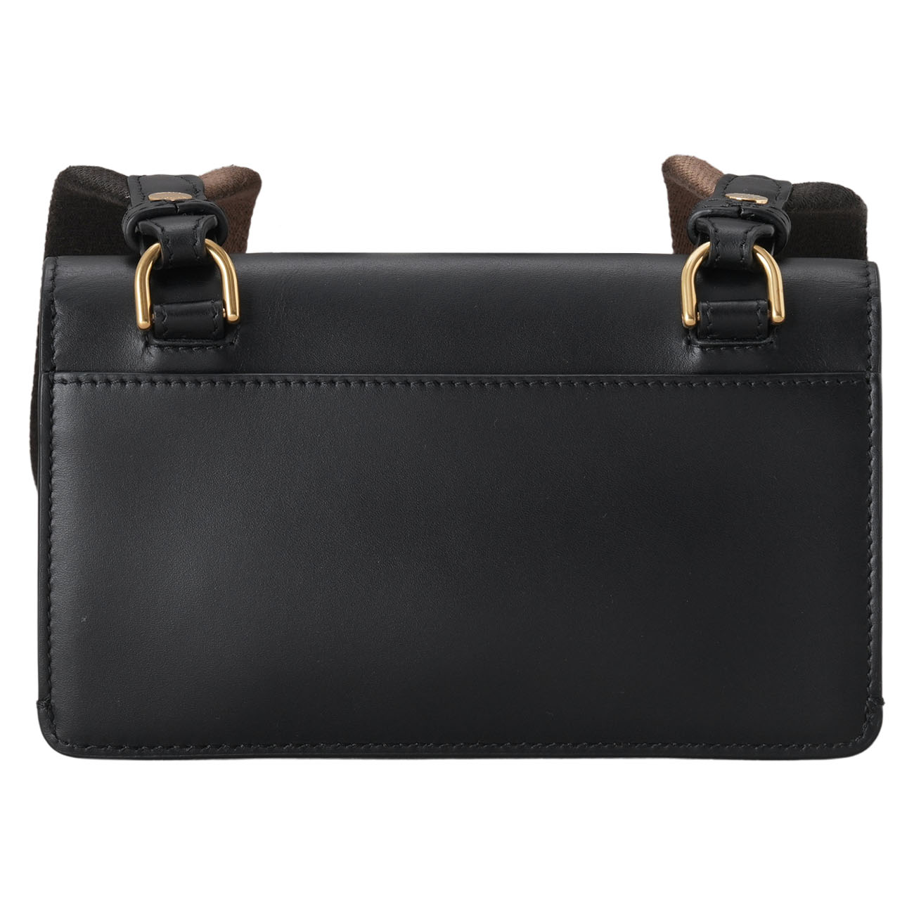 FENDI(USED)펜디 플랫 바게트 숄더백