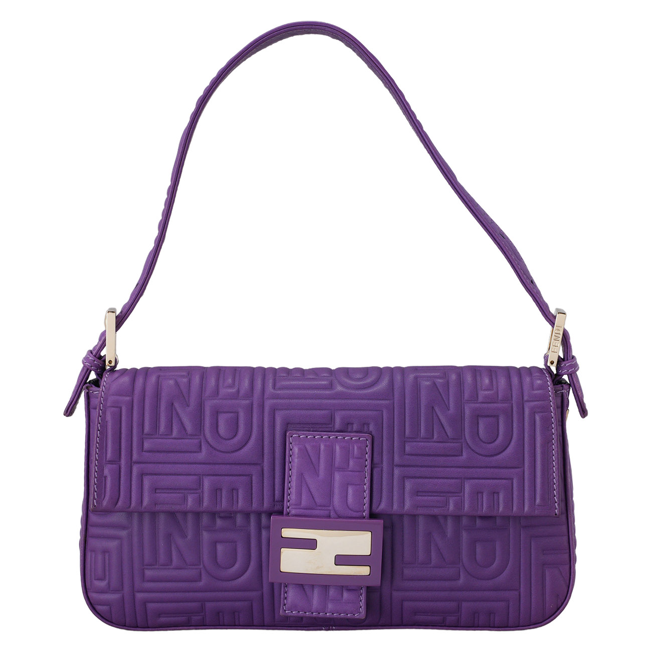 FENDI(USED)펜디 레더 바게트 숄더백
