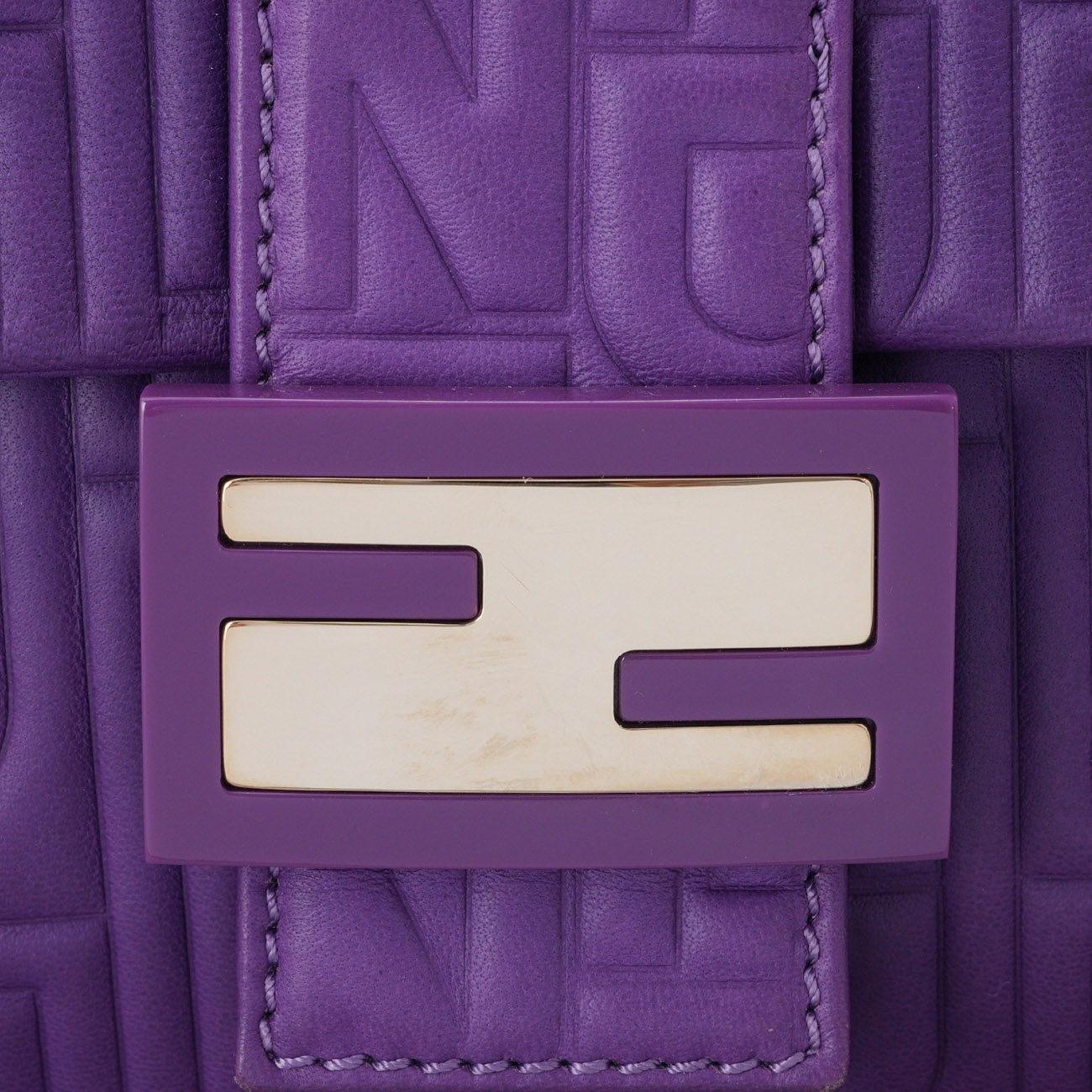 FENDI(USED)펜디 레더 바게트 숄더백
