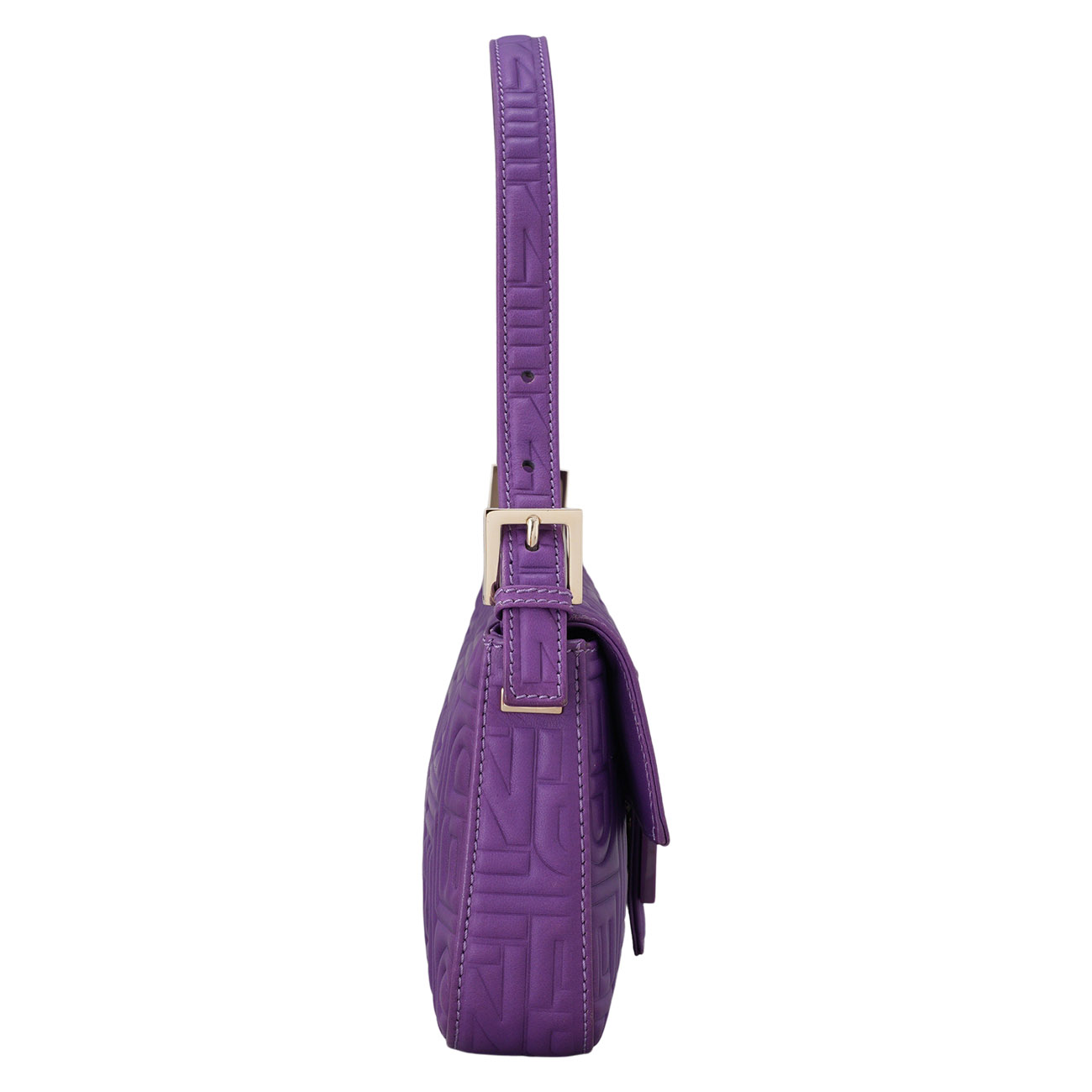 FENDI(USED)펜디 레더 바게트 숄더백
