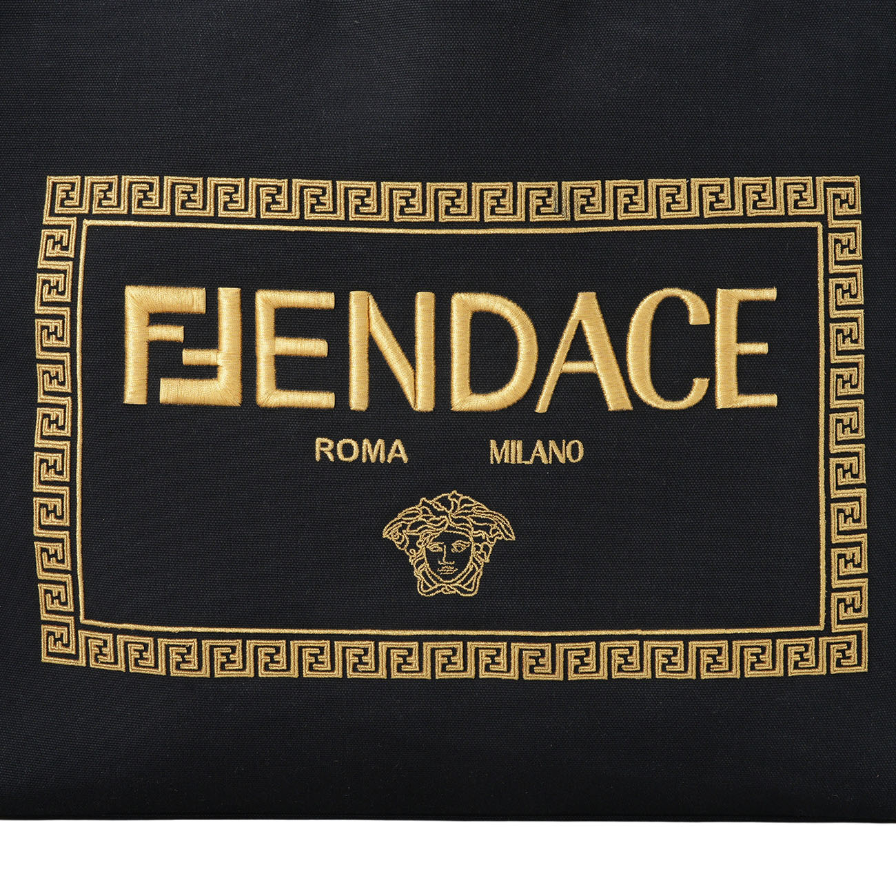 FENDI(USED)펜디X베르사체 선샤인 토트백