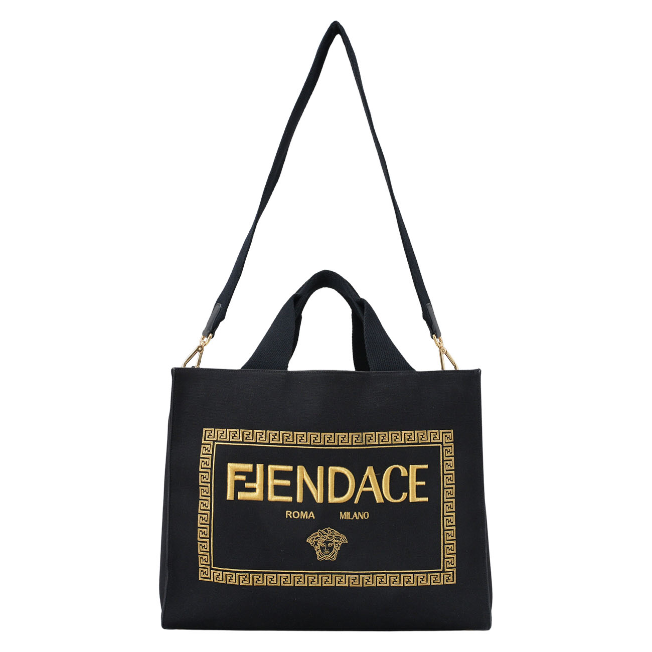FENDI(USED)펜디X베르사체 선샤인 토트백