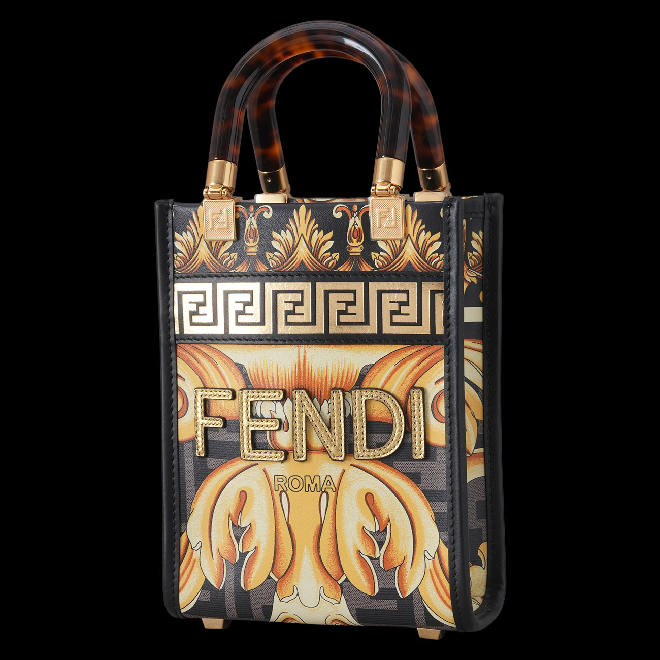 FENDI(USED)펜디X베르사체 8BS051 선샤인 미니