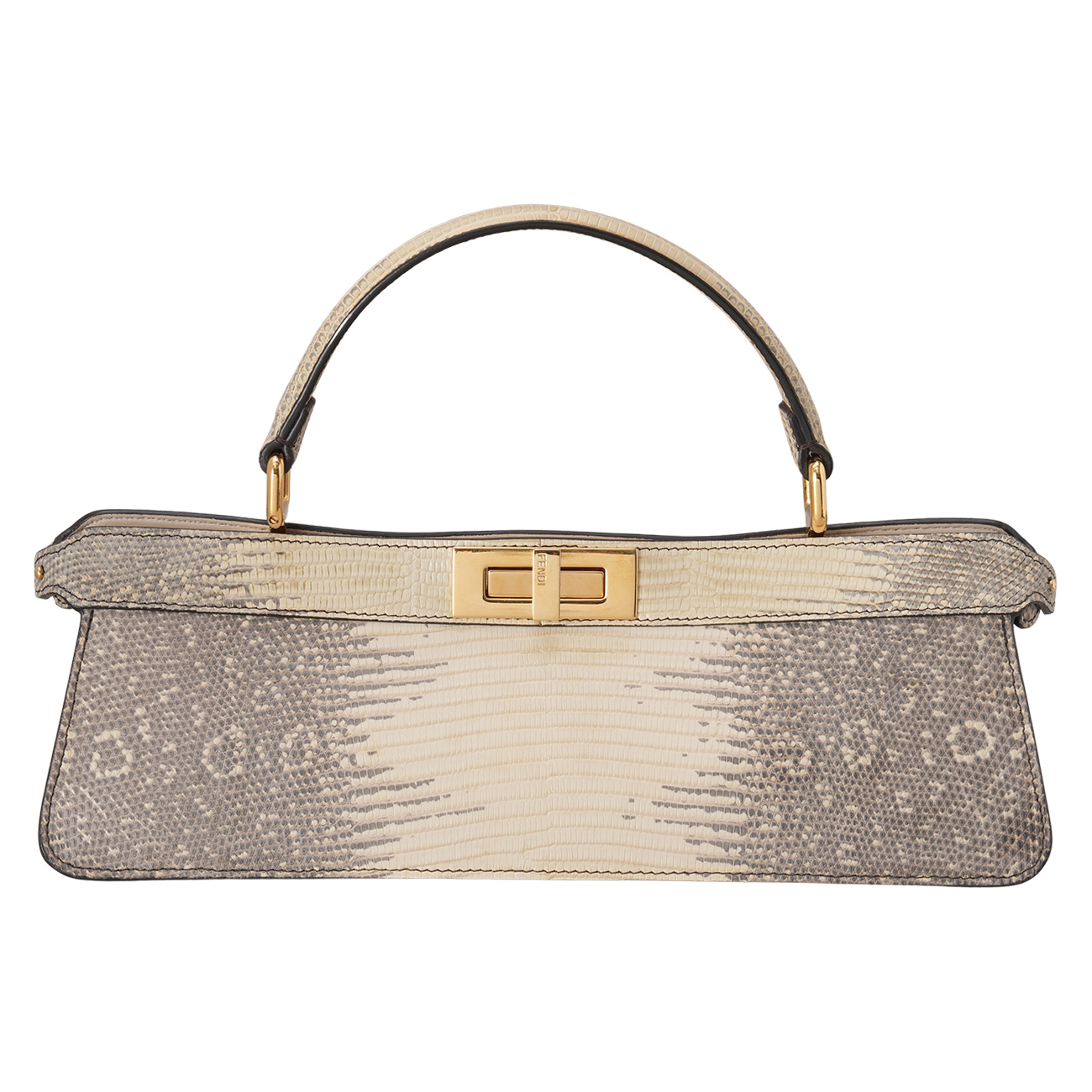 FENDI(USED)펜디 8BN331 피카부 리자드 토트백