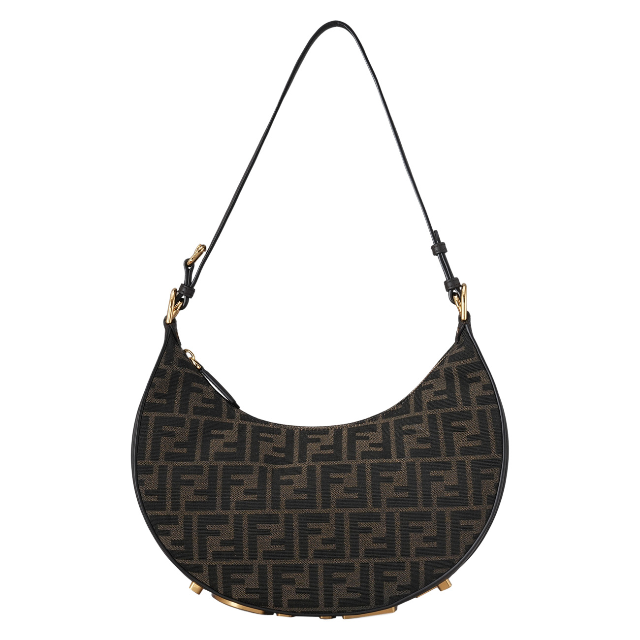 FENDI(USED)펜디 펜디그라피 쥬카 레더 스몰 호보백