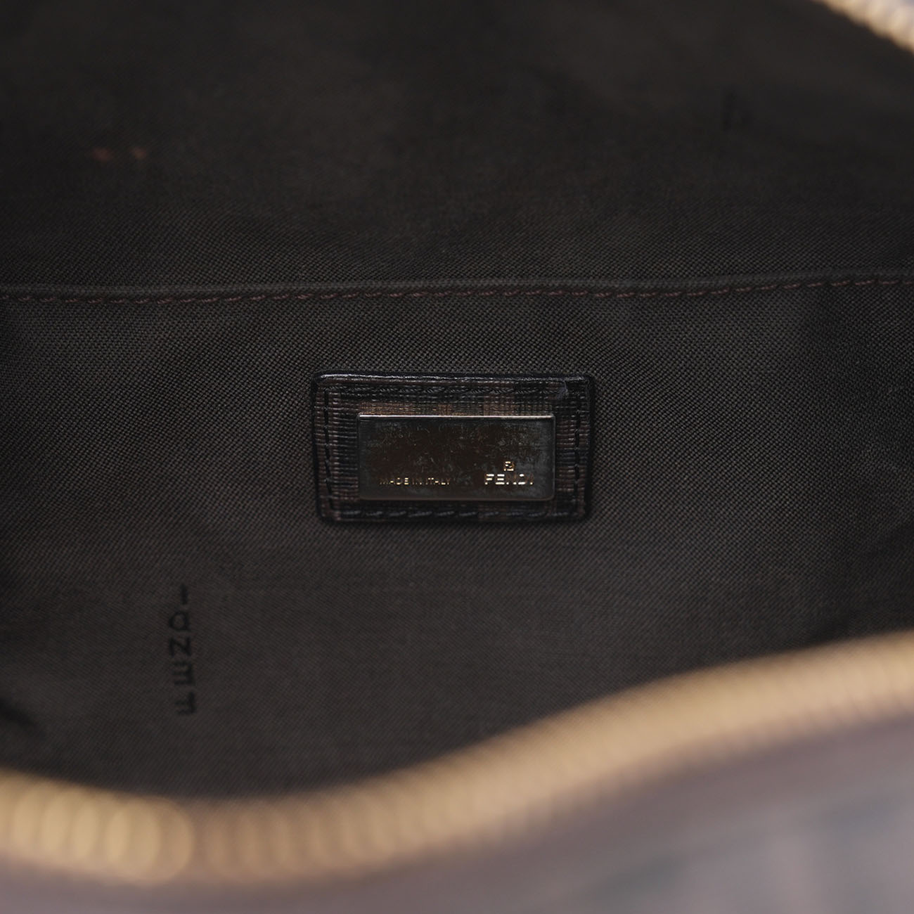 FENDI(USED)펜디 8BL098 FF 패브릭 보스턴 백