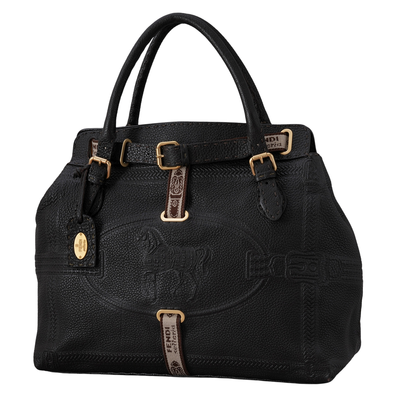 FENDI(USED)펜디 8BN156 셀러리아 토트백