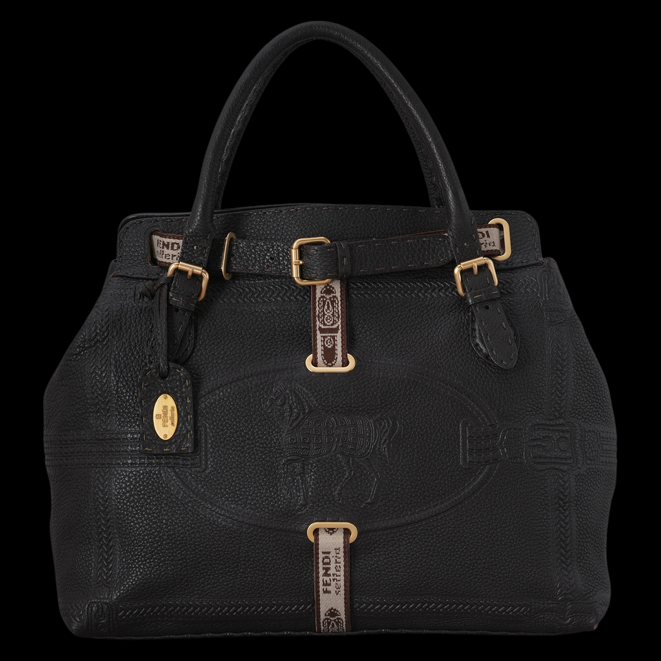 FENDI(USED)펜디 8BN156 셀러리아 토트백