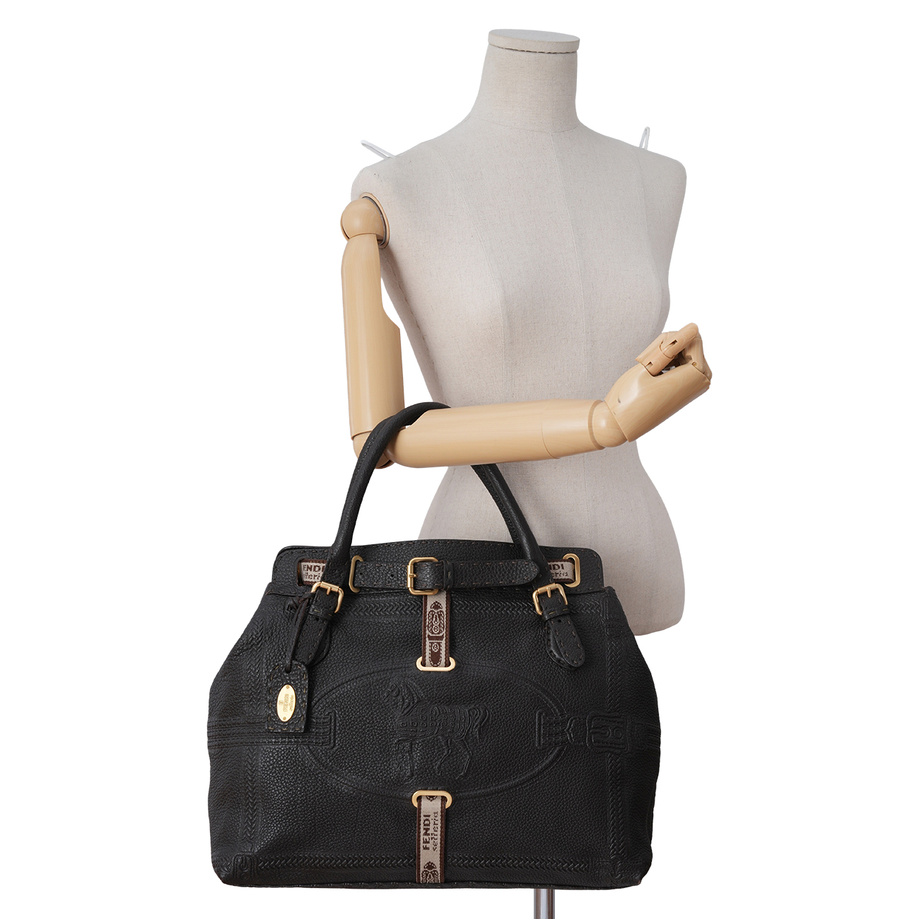 FENDI(USED)펜디 8BN156 셀러리아 토트백