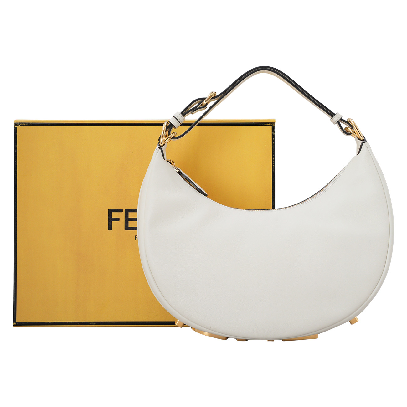 FENDI(USED)펜디 8BR798 그래피 스몰 숄더백