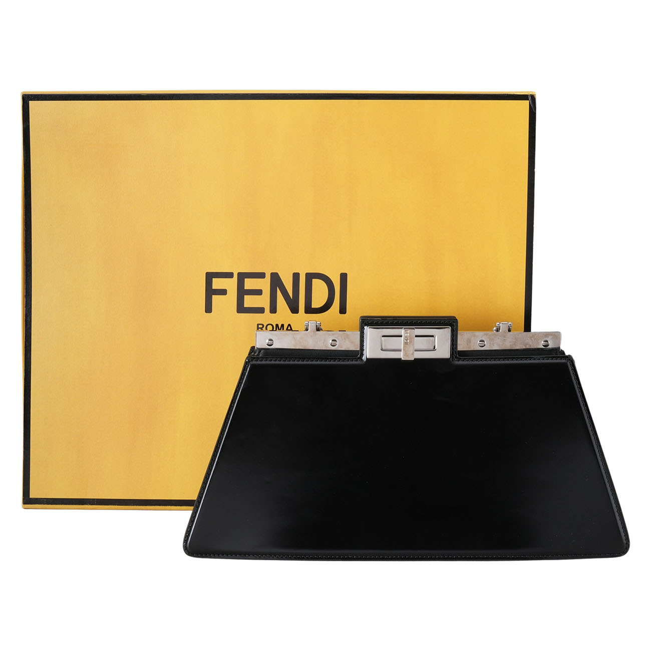 FENDI(USED)펜디 8BN340 피카부 컷 체인 미듐 숄더백