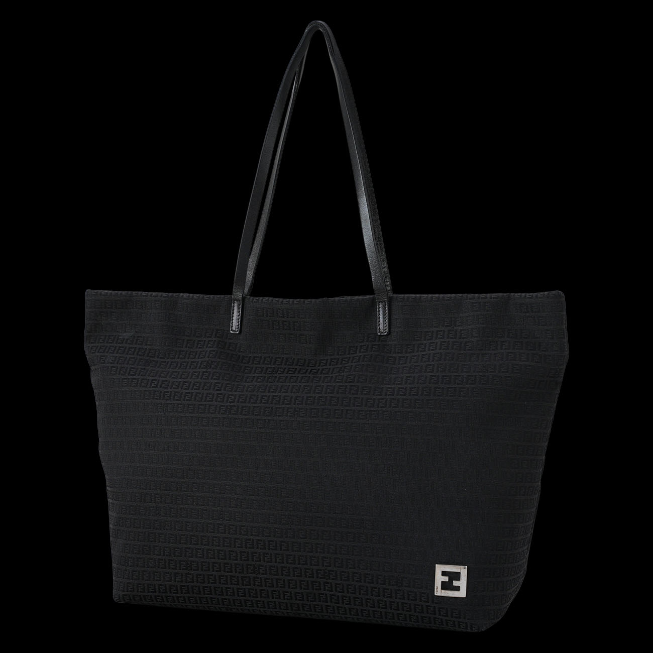 FENDI(USED)펜디 패브릭 쇼퍼백