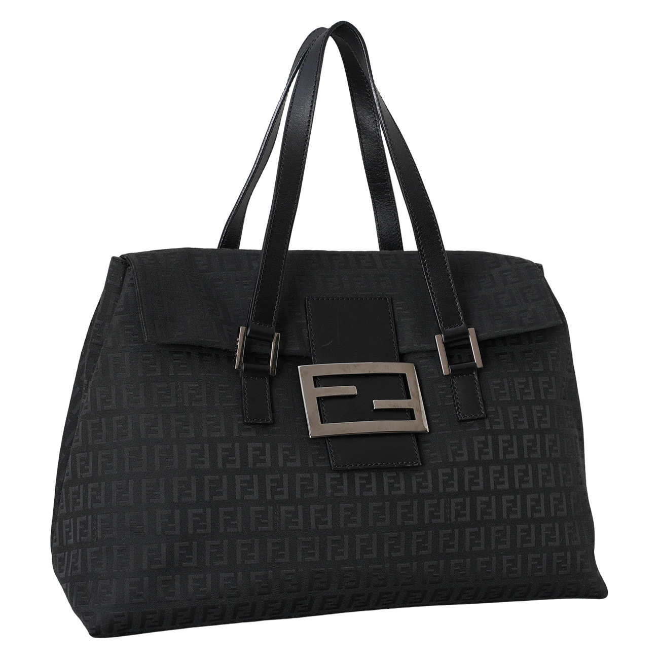 FENDI(USED)펜디 8BN188 FF로고 쥬카 토트백