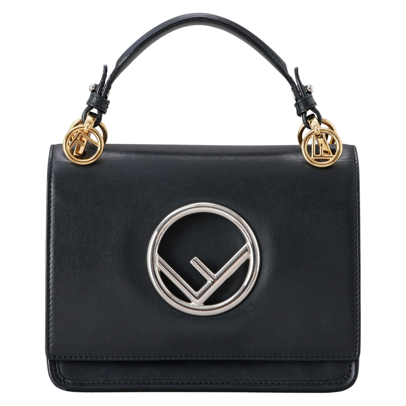 FENDI(USED)펜디 8BT286 칸 아이 F 스몰 숄더백