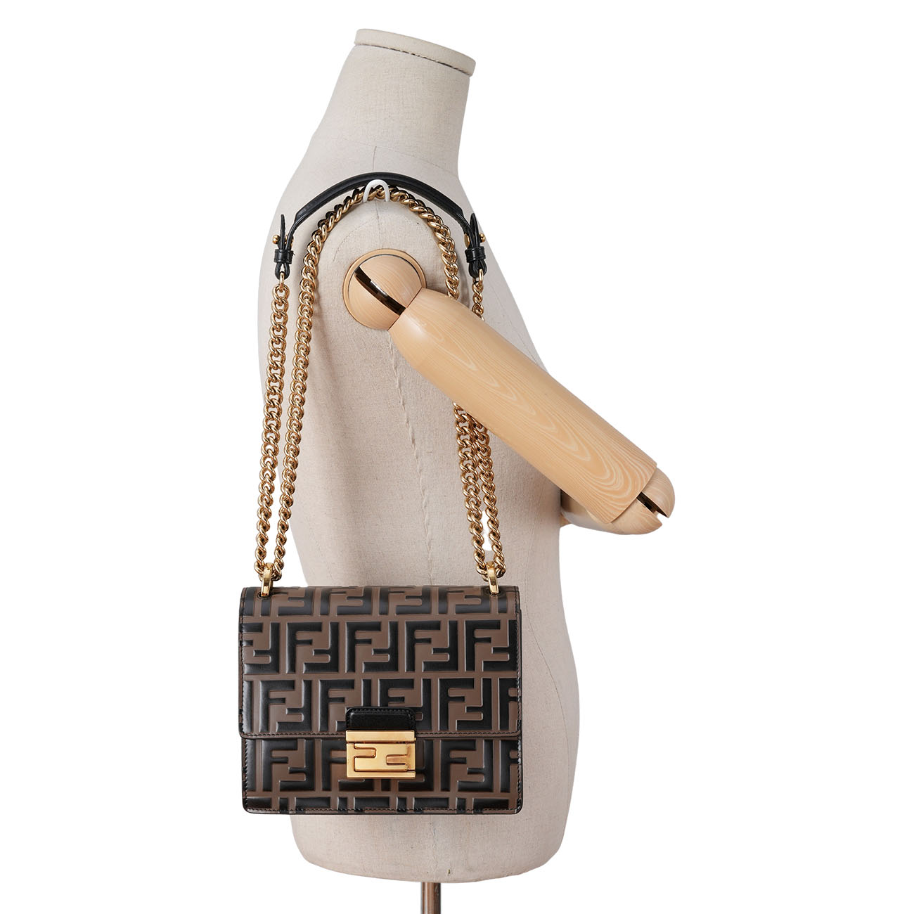 FENDI(USED)펜디 8M0417 FF 캔유 스몰 크로스백