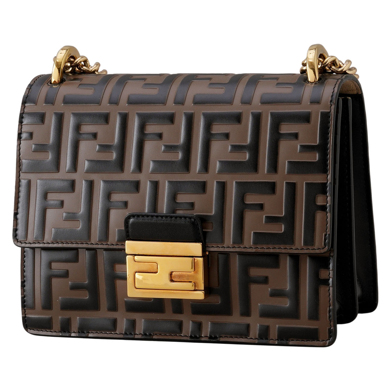 FENDI(USED)펜디 8M0417 FF 캔유 스몰 크로스백