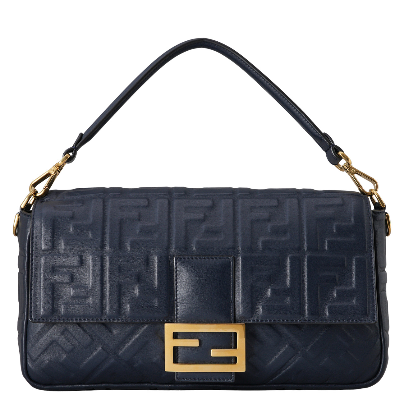 FENDI(USED)펜디 8BR771 바게트 숄더백 라지