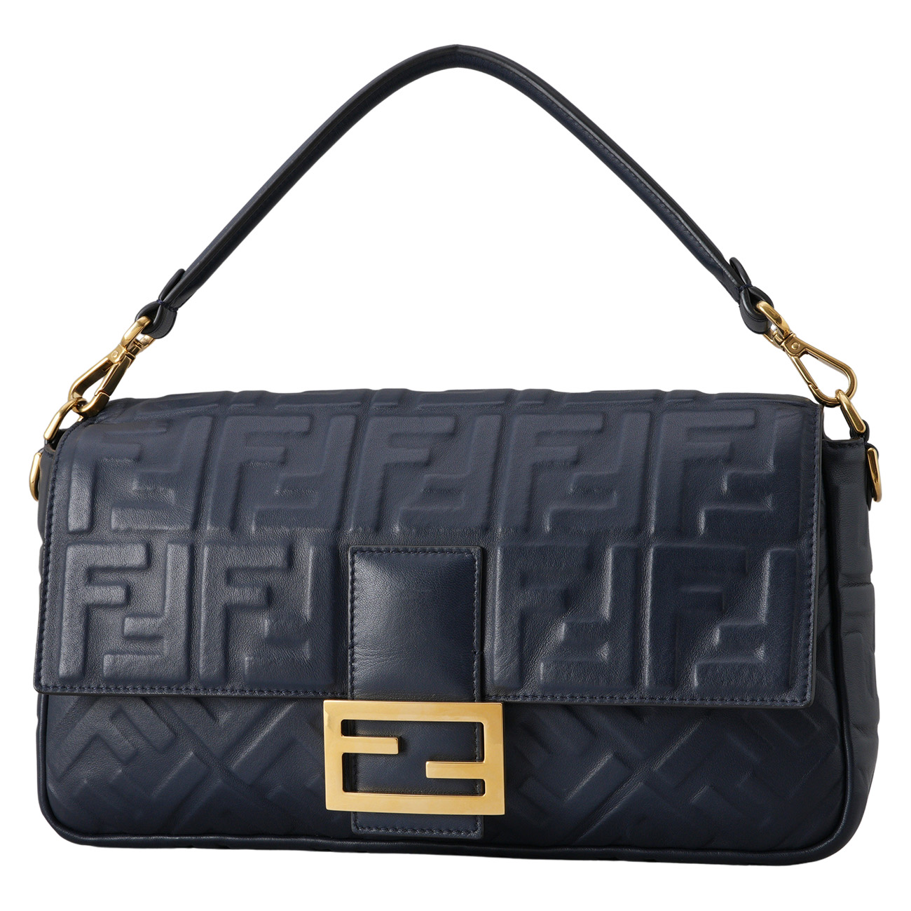 FENDI(USED)펜디 8BR771 바게트 숄더백 라지