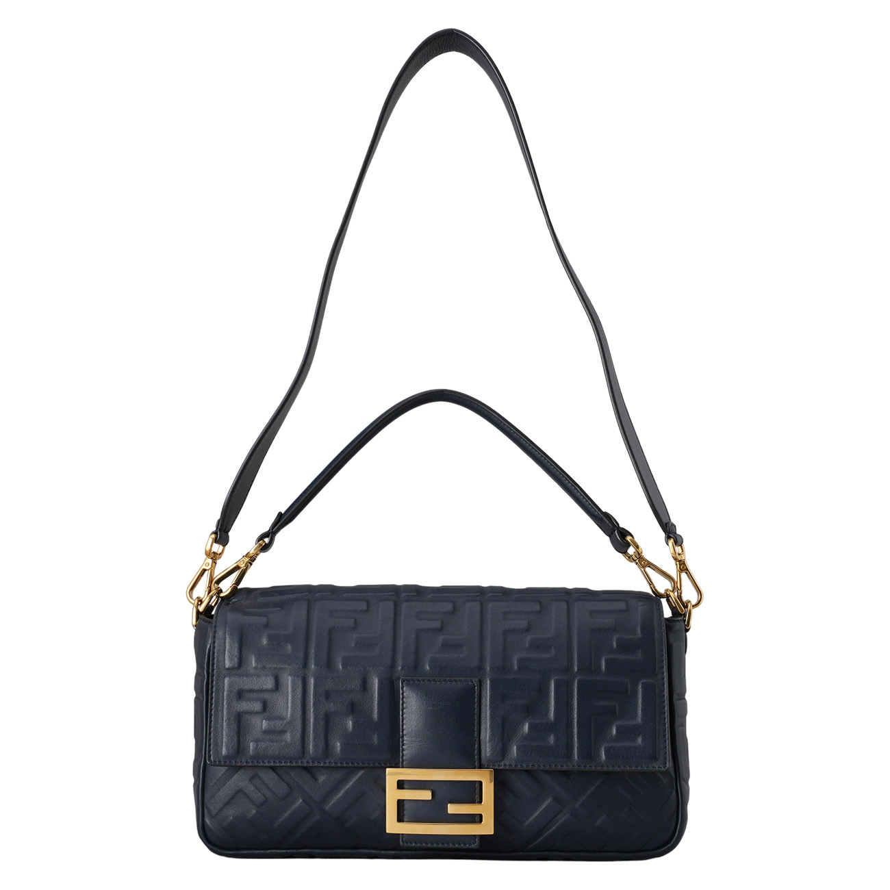 FENDI(USED)펜디 8BR771 바게트 숄더백 라지