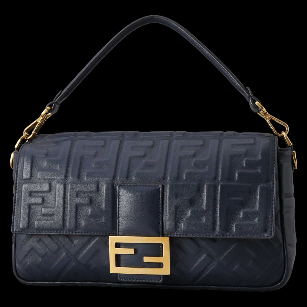 FENDI(USED)펜디 8BR771 바게트 숄더백 라지