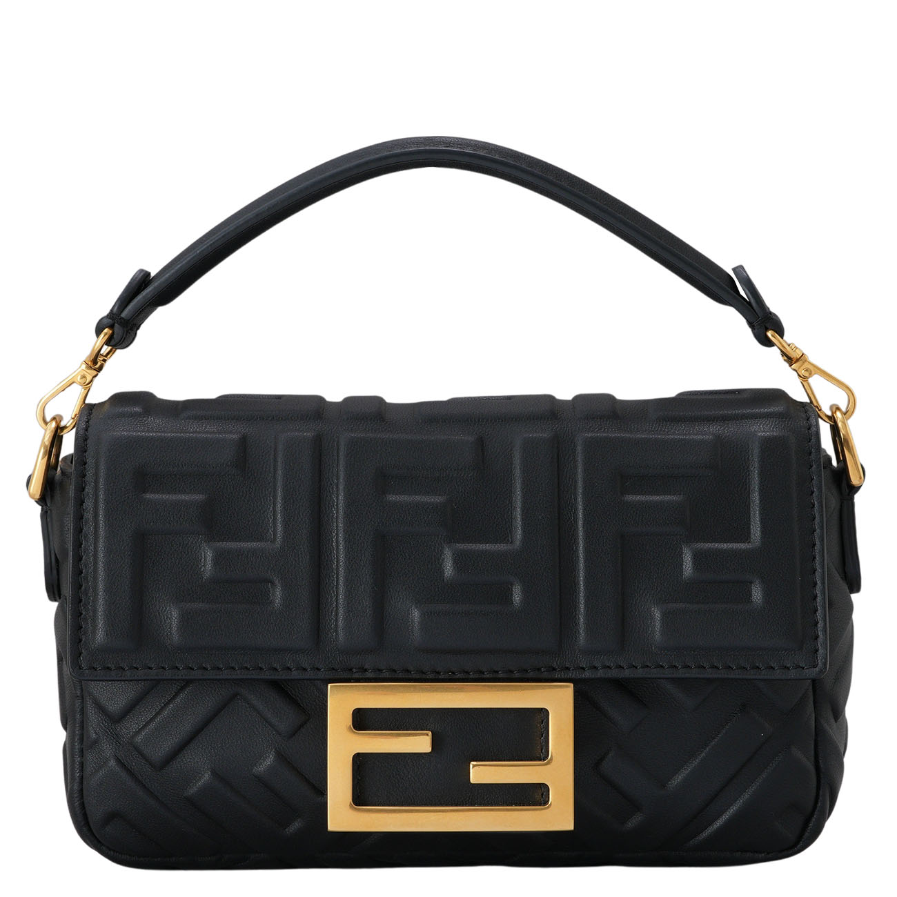 FENDI(USED)펜디 8BS017 바게트 미니 체인 숄더백