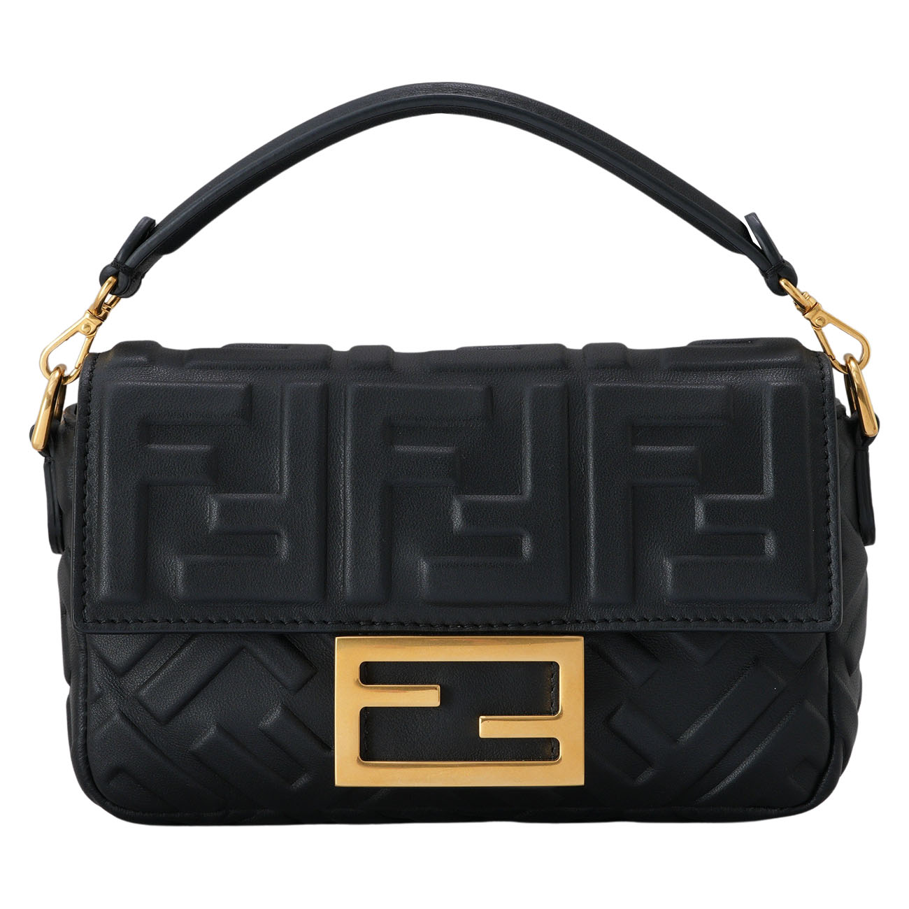 FENDI(USED)펜디 8BS017 바게트 미니 체인 숄더백