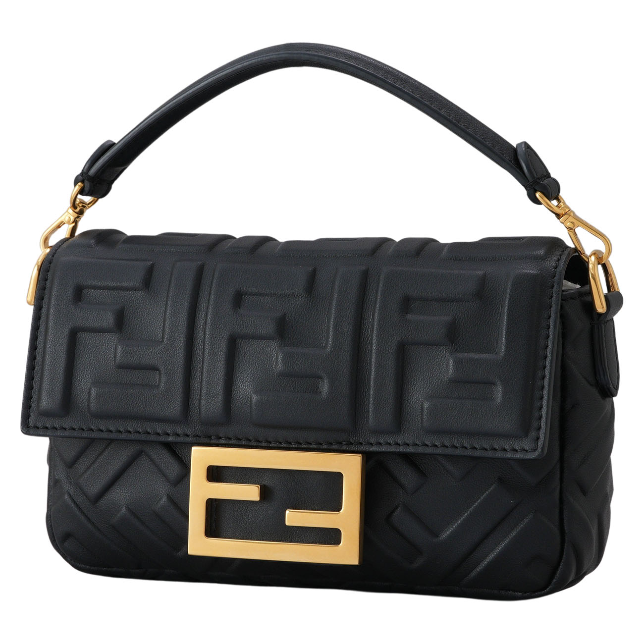 FENDI(USED)펜디 8BS017 바게트 미니 체인 숄더백